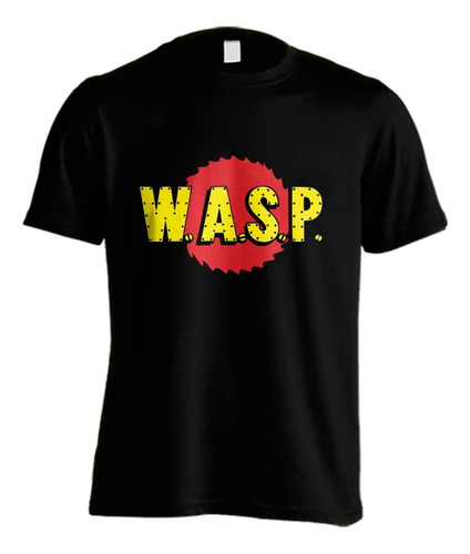 Remera W.a.s.p. #03 Rock Artesanal Planta Nuclear