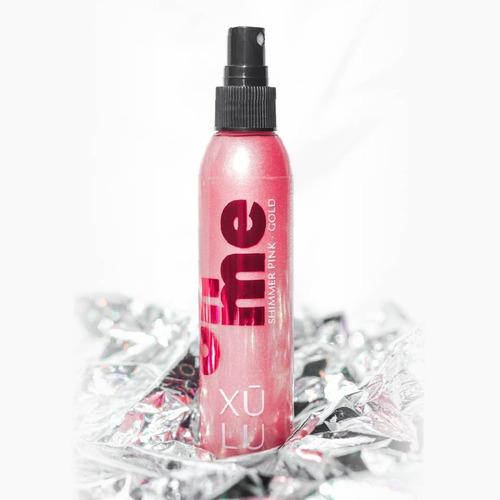Shimmer Corporal Glitter Pink Gold Shine On Me Xúlu Z181