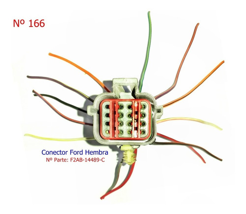 Conector Automotriz Ford (166)