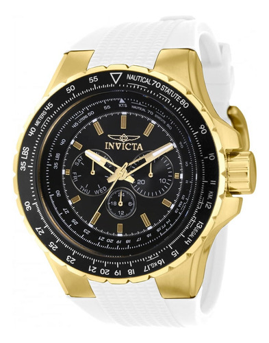 Reloj Invicta Para Hombre 39312 Cuarzo Con Esfera Negra