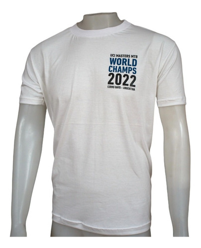 Remera Oficial Uci Master World Championships 2022