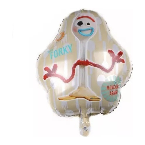 Globo Metalizado Cuerpo Entero Forky Toy Story 50cm