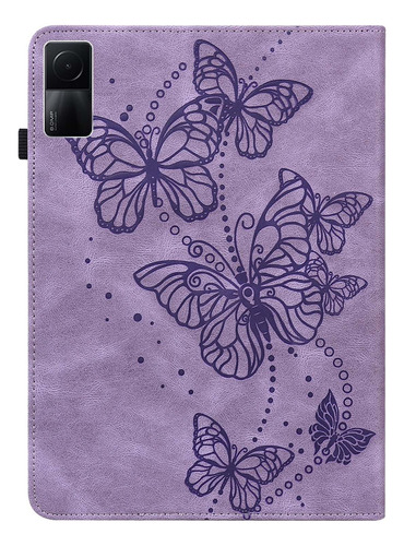 Funda Con Estampado De Mariposas For Xiaomi Redmi Pad 10.61