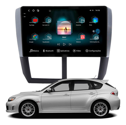 Multimidia Aikon Fóton G3 Impreza 09 A 13 8+256gb Octa 2k 9p
