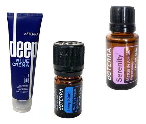 Deep Blue Rub Crema+ Deep Blue 5ml + Serenity 15ml Doterra