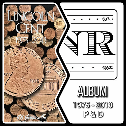 Álbum Monedas Centavos Dolar Eeuu - Usa P Y D - 1975 - 2013