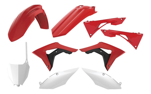 Kit Plasticos Cachas Honda Crf 450 R 2017 A 2020