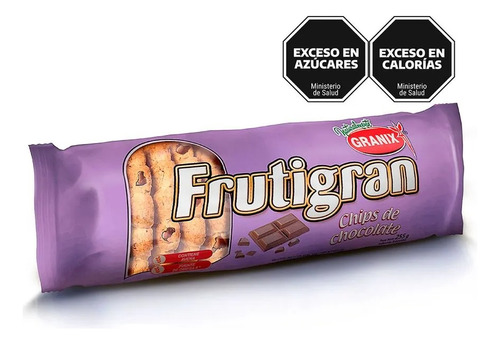 Galletitas Frutigran Chips De Chocolate 255g Galletas Granix