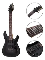 Comprar Guitarra Schecter Sgr C-7 7 Cordas Midnight Black Cu002F Bag