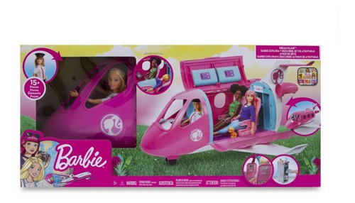 Auto De Muñecas Barbie Jet Dreamplane Con Muñeca / Original