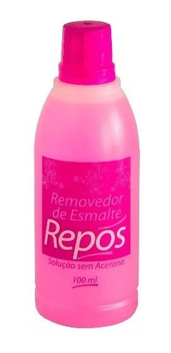 Repos - 1 Removedor  De Esmaltes Sem Acetona 100ml 