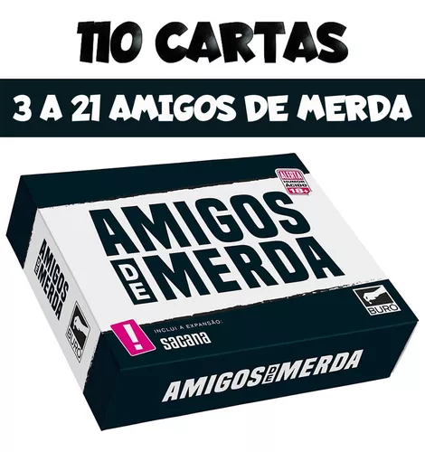 Amigos de Merda - Buró Games : : Brinquedos e Jogos