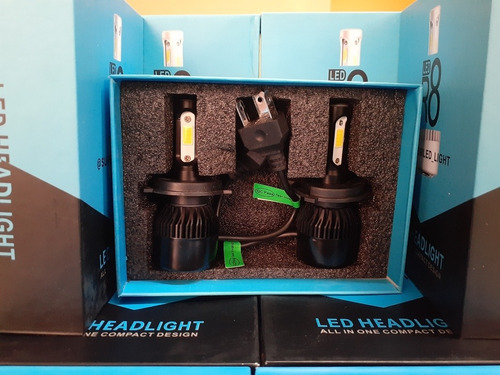 Imagen 4 de 4 de Luces Led Modelo H4 Para Su VehículoDe 10.000lm Tienda Ip68
