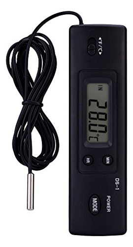 Electronic Lcd Display Digital Temperature Meter Thermo...