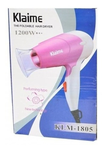 Secador De Pelo Portatil Klaime 1200 W Plegable