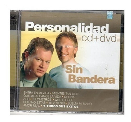 Sin Bandera - Personalidad Cd+dvd Música Nuevo