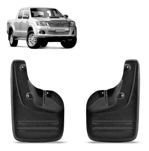 Kit Apara Barro Lameira Hilux 2009 A 2015 Dianteiro 2 Peças