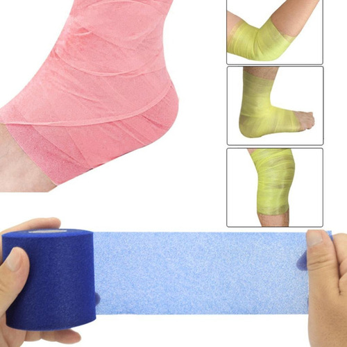Vendaje De Tobillo Muscular Con Cinta Elástica Deportiva