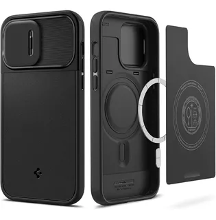 Spigen Funda Optik Armor Mag Funda Compatible Apple iPhone 1