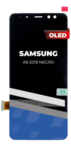 Lcd Para Samsung A8 2018 , A530 Negro Oled