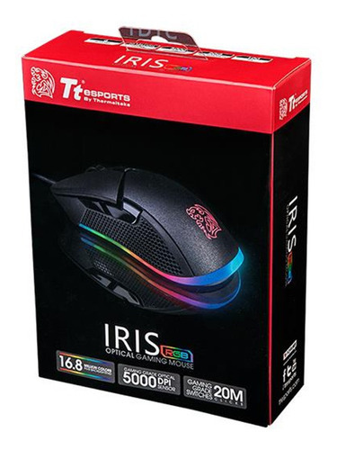 Mouse Usb - Thermaltake Tt Esports Iris Mo-irs-wdohbk-04