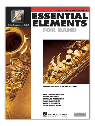 Elementos Esenciales Banda Saxofón Alto Mi Bemol (libr...