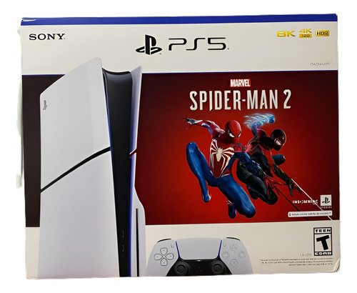 Playstation 5 Slim 1tb Marvel's Spiderman 2 Bundle