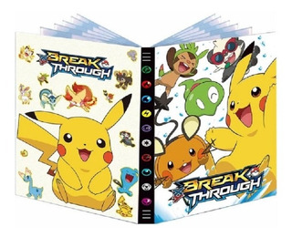 432-D Carpeta de soporte de álbum de tarjetas coleccionables Puede contener 432 tarjetas Álbum compatible con Cartas Pokemon GX EX MEGA Aglutinante compatible con Cartas Pokemon 