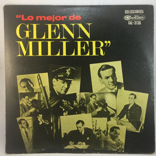 Glenn Miller Lo Mejor ! Jazz - Vinilo Lp