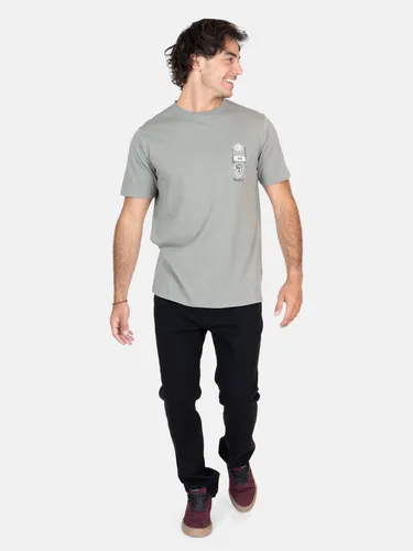 Polera Mc Sunset Rider Verde Hombre Maui And Sons