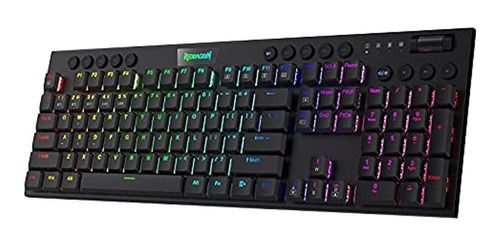 Redragon K618 Horus Wireless Rgb Mechanical Keyboard, Blueto