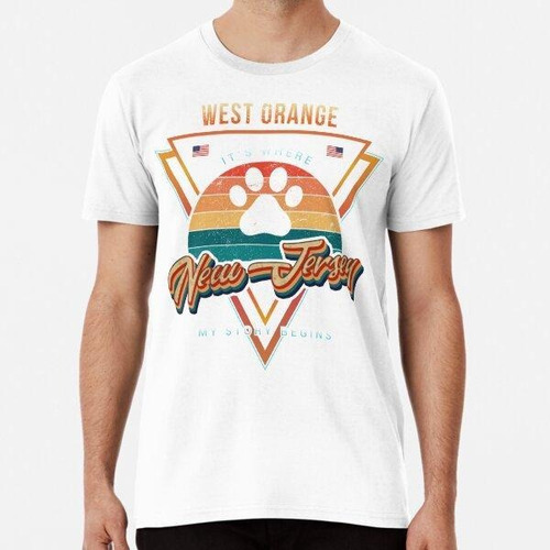 Remera West Orange New Jersey Algodon Premium 