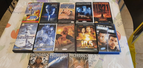 Imagem 2 de 7 de Fita Vhs Raras Ano 2004 Lote