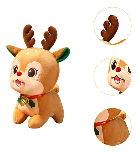 Muñeco De Peluche Suave, Decoración Navideña, Estilo M