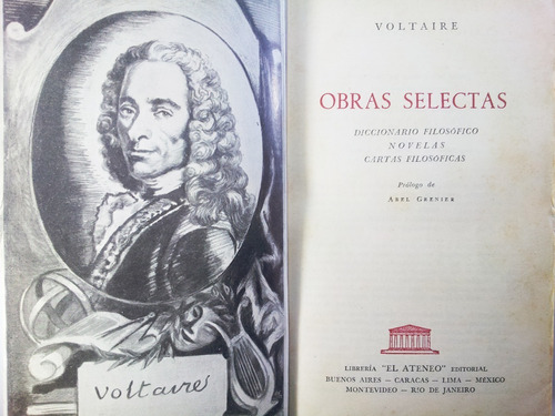 Voltaire - Obras - El Ateneo - Edición Lujosa (Usado)