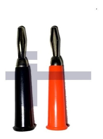 Imagem 2 de 2 de 45x Pino Banana Vermelho E Preto
