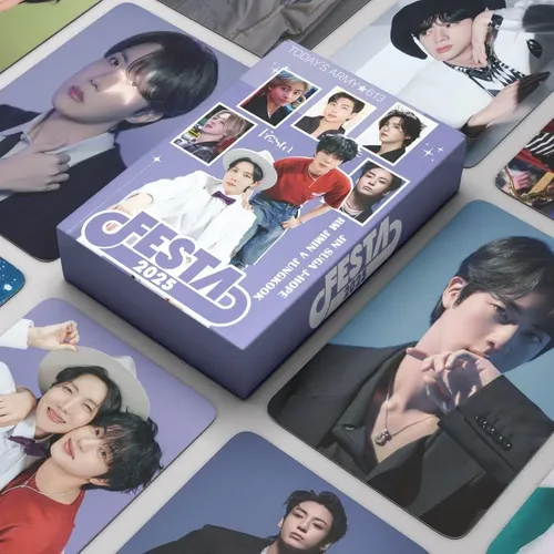 55 Photocards Do Bts - Festa 2025 Bts | Parcelamento sem juros