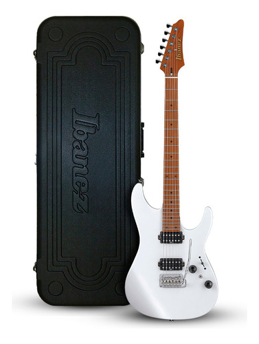 Guitarra Ibanez Prestige Az2402 Pearl White Flat C/ Case