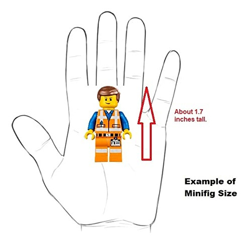 Minifiguras Lego Series 20, Modelo Extra, Modelo Extra, Colo