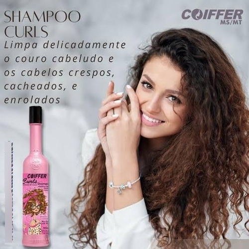 Coiffer Curls Shampoo 300ml - Força Para Cabelos Cacheados
