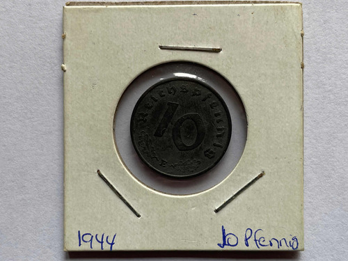 Moneda 10 Pfennig 1944 Alemania