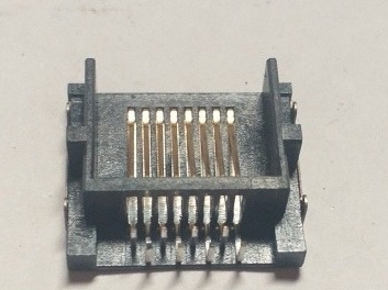 Conector Lan Jack 8p8c R/a, 5h,dip (3 Peças)
