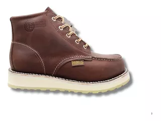 Botas Moc Cafe Padilla Biker Vintage Tipo Red Wing