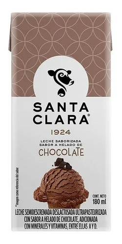 Lechitas Santa Clara Sabor Chocolate 27 Pzas De 200 Ml