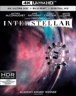 Interstellar 4k Uhd + Blu-Ray