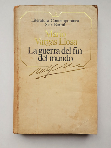 La Guerra Del Fin Del Mundo Mario Vargas Llosa Seix Barral 