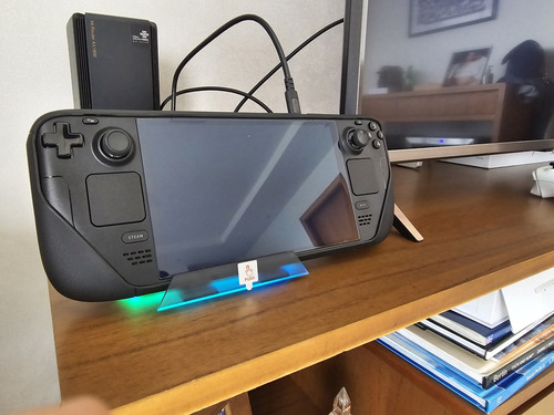 Dock Station Rgb Jsaux Para Steam Deck Rog Ally Legion Go