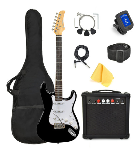 Guitarra Electrica Tamaño Completoe 39  Kit Completo Para 20