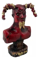 Comprar Figura Diablo Lucifer Satanás Busto Rojo 14 Cm Resina 