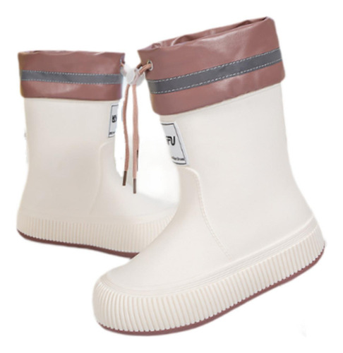 Cw Botas De Lluvia Botas De Agua Ligeras, Resistentes Y